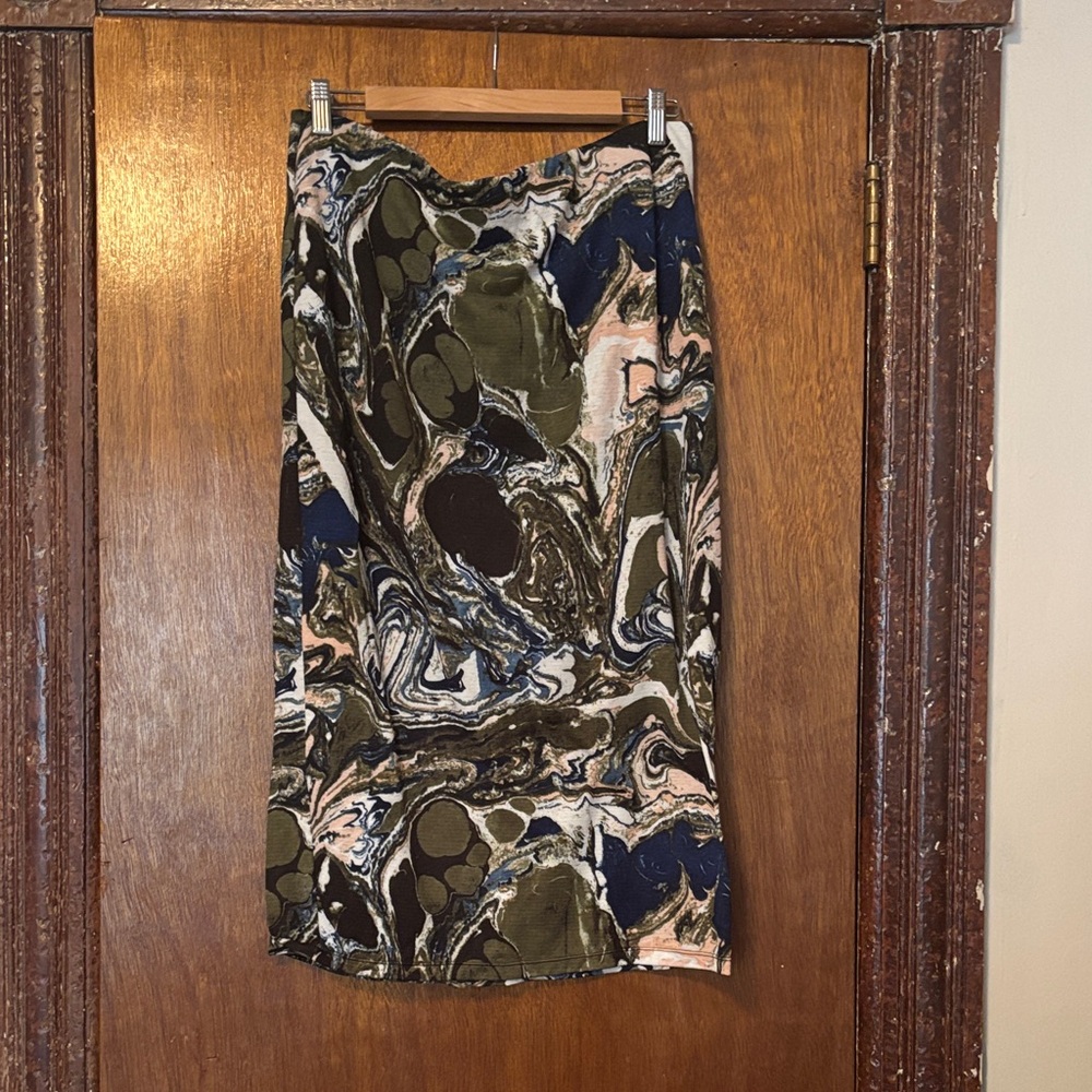 Rachel Comey x Target Women’s Marble Print Turtleneck Shirt & Skirt XL - Picture 3 of 5